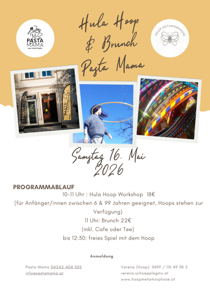 Hula Hoop-Villach- Pasta Mama- Verena Schöppl- Hoopmetamorphose